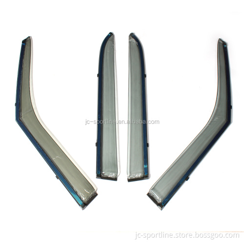 PC Injection Mould Visor Rain Guards Wind Deflector for Hyundai IX25 2014 4pcs/set